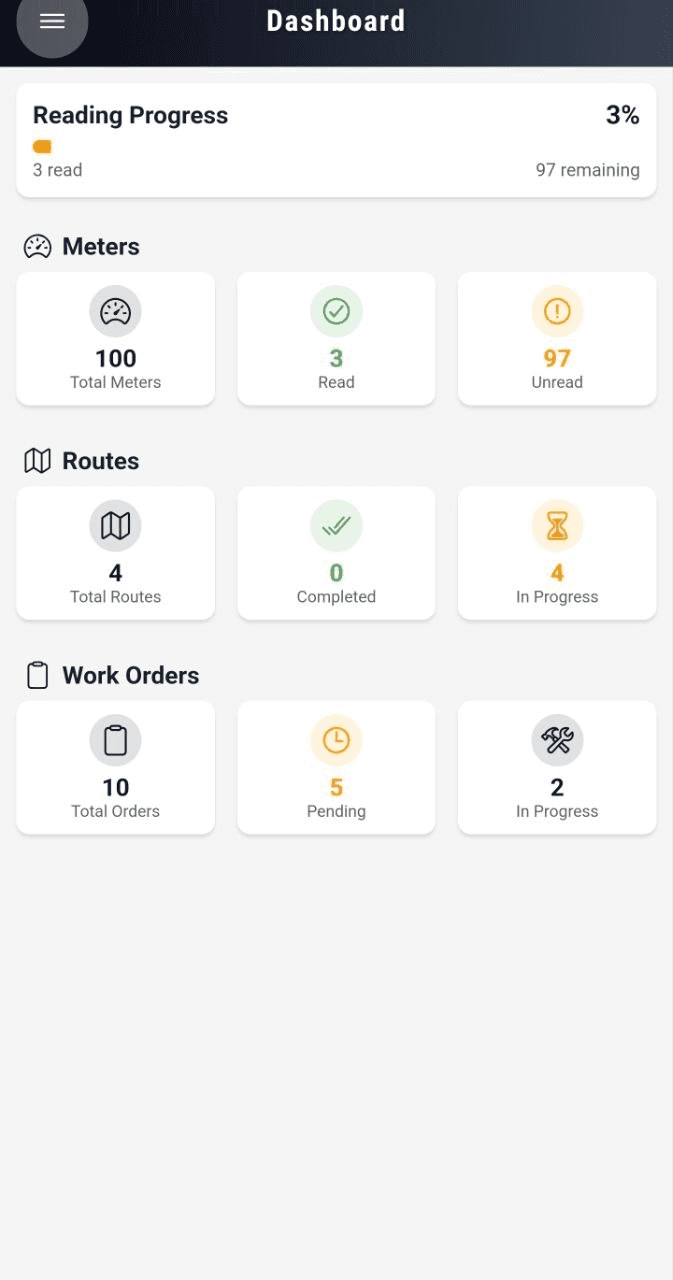 USMeterMax mobile meter reading app